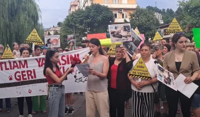 Hayvan Hakları Aktivistleri Kanun Teklifini Protesto Etti