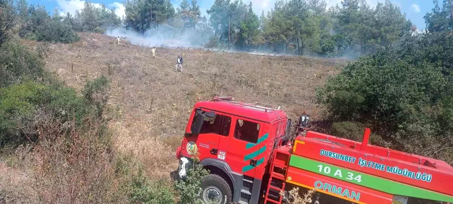 Bursa’da Büyükorhan’da Orman Yangını Kontrol Altına Alındı