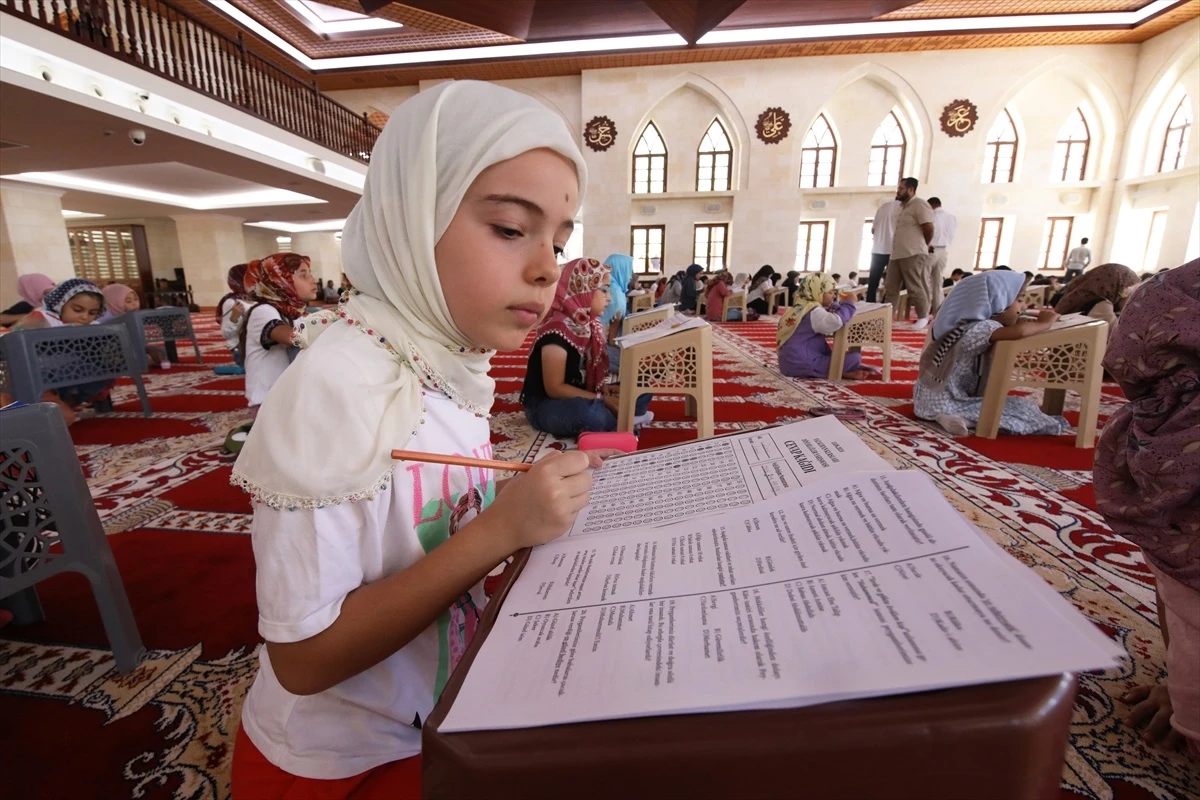 Darende’de Yaz Kuran Kursları Bilgi Yarışması Düzenlendi