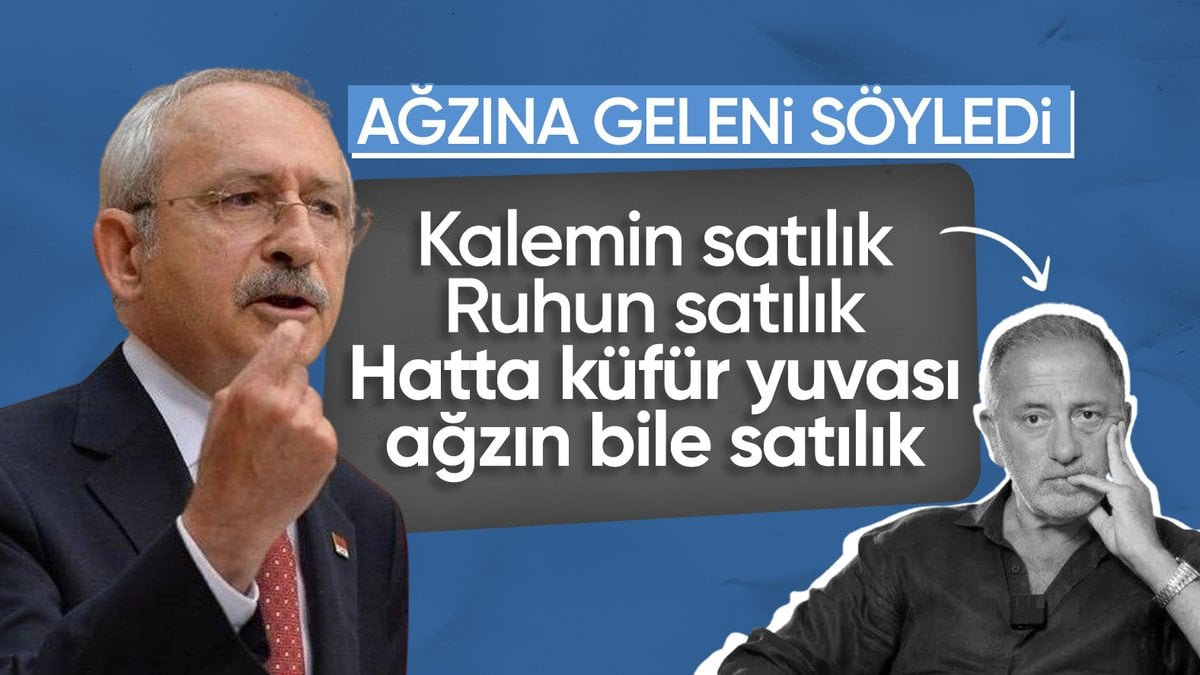 Kemal Kılıçdaroğlu’ndan Fatih Altaylı’ya sert sözler