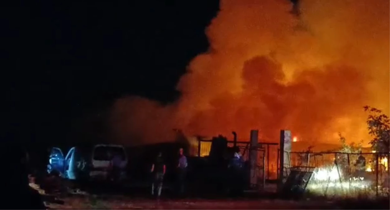 Mersin’de Yayla Evinde Çıkan Yangın Söndürüldü