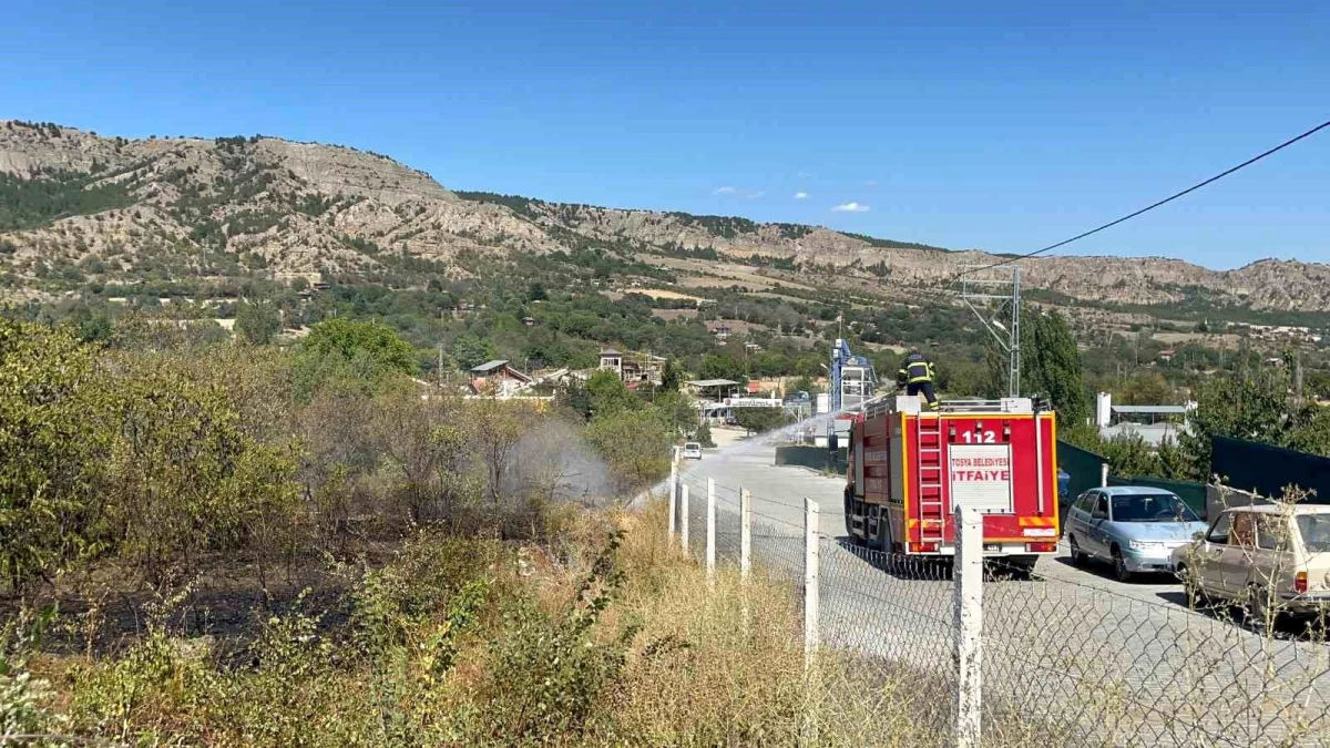 Tosya’da Bağ Evinde Çıkan Yangın Kontrol Altına Alındı