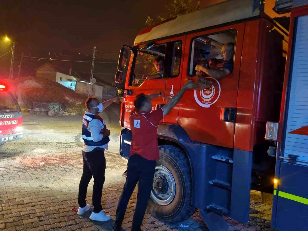 Türk Kızılay, orman yangınlarına destek sağlıyor