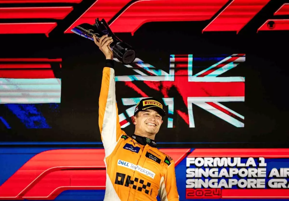 Norris Singapur Grand Prix’sini Kazandı