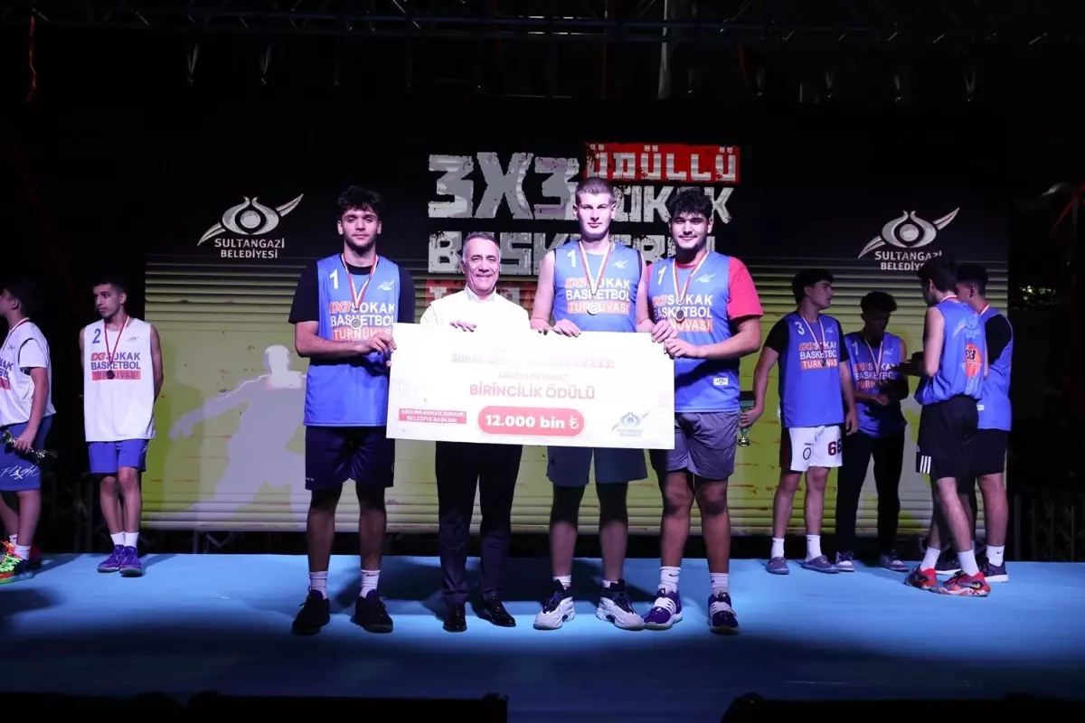 Sultangazi’de 3X3 Sokak Basketbolu Turnuvası Coşkusu